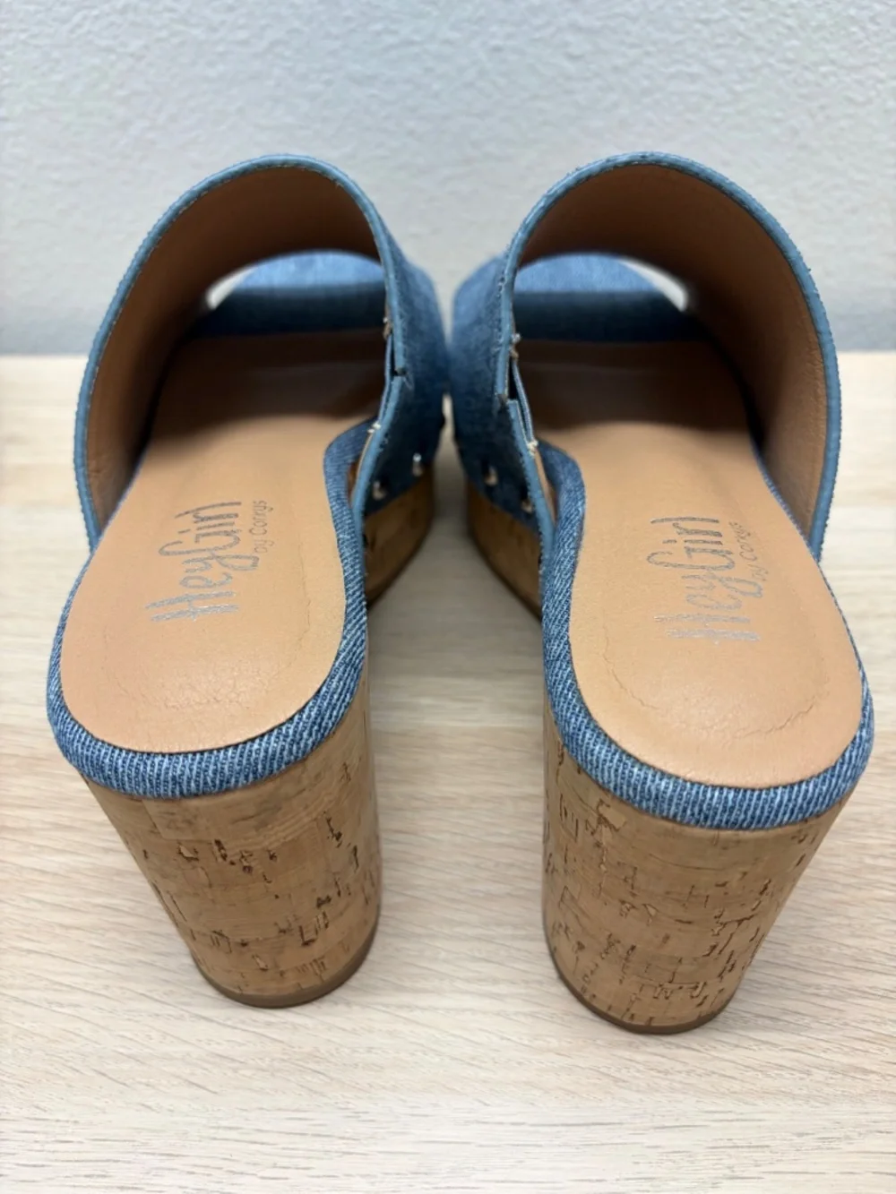 Hey Girl by Corkys Denim Platform Clogs